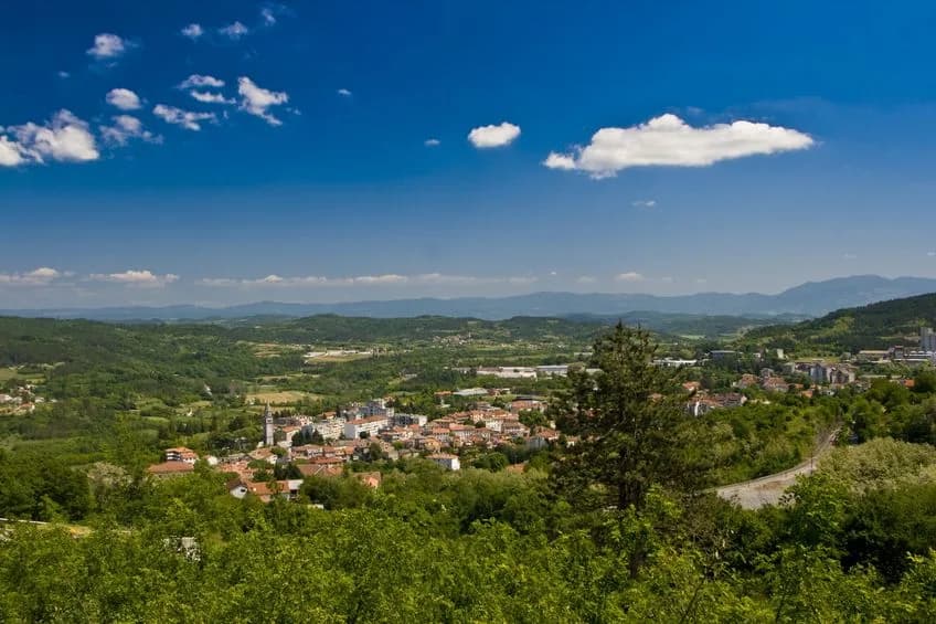Central Istria: Hilltop view of Istrian hill town